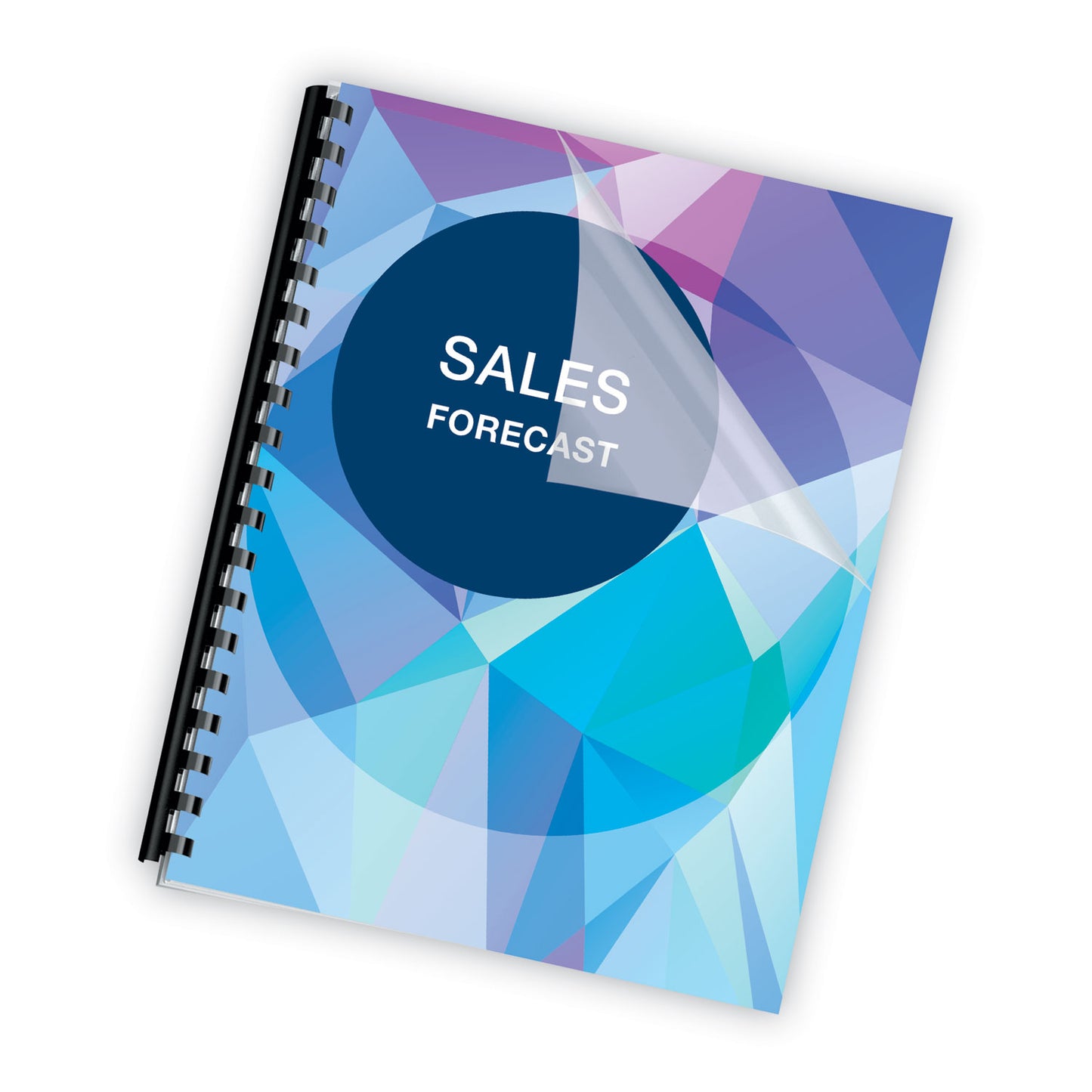 Fellowes Plastic Comb Bindings, 3/4" Diameter, 150 Sheet Capacity, Black, 25/Pack (52509)