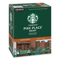 Starbucks Pike Place Coffee K-Cups Pack, 24/Box, 4 Box/Carton (011111156CT)