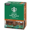 Starbucks Pike Place Decaf Coffee K-Cups, 96/Carton (011111161CT)