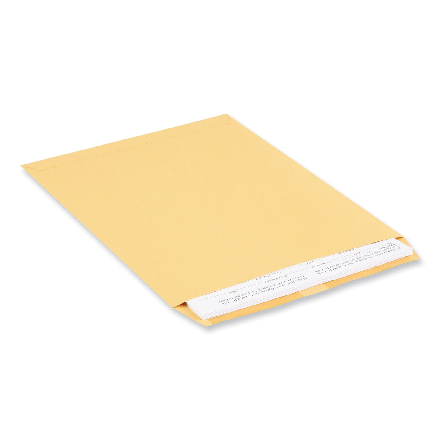 Universal Catalog Envelope, 28 lb Bond Weight Kraft, #12 1/2, Square Flap, Gummed Closure, 9.5 x 12.5, Brown Kraft, 250/Box (42165)