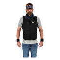 ergodyne Chill-Its 6255 Lightweight Phase Change Cooling Vest, Cotton/Polyester, Small/Medium, Black (12123)