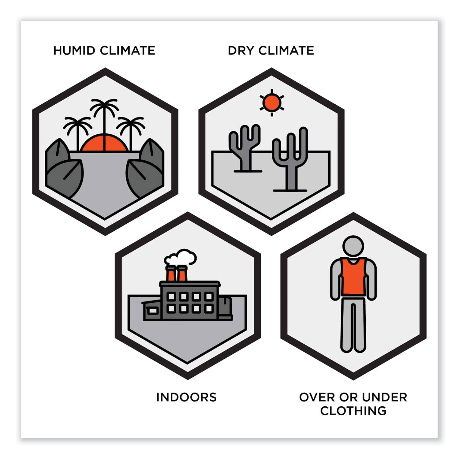 ergodyne Chill-Its 6260 Lightweight Phase Change Cooling Vest with Packs, Cotton/Polyester, Large/X-Large, Black (12135)