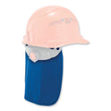 ergodyne Chill-Its 6717 Cooling Hard Hat Pad and Neck Shade - Polymers, 12.5 x 9.75, Blue (12336)