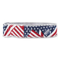 ergodyne Chill-Its 6605 High-Performance Cotton Terry Cloth Sweatband, One Size Fits Most, Stars and Stripes (12421)