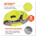 ergodyne Chill-Its 6630 High-Performance Terry Cloth Skull Cap, Polyester, One Size Fits Most, Lime (12505)