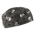 ergodyne Chill-Its 6630 High-Performance Terry Cloth Skull Cap, Polyester, One Size Fits Most, Skulls (12529)