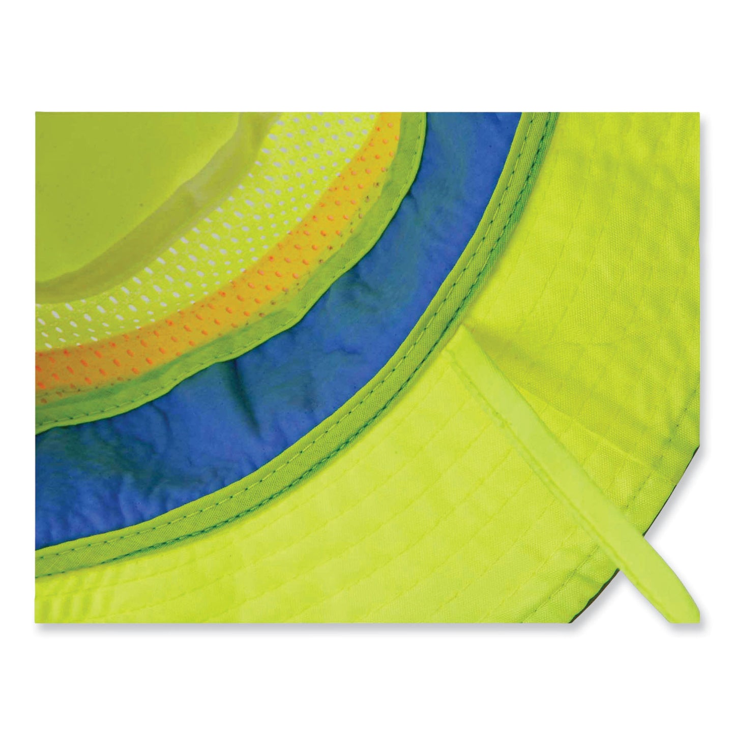 ergodyne Chill-Its 8935CT Hi-Vis PVA Ranger Sun Hat, Small/Medium, Lime (12590)