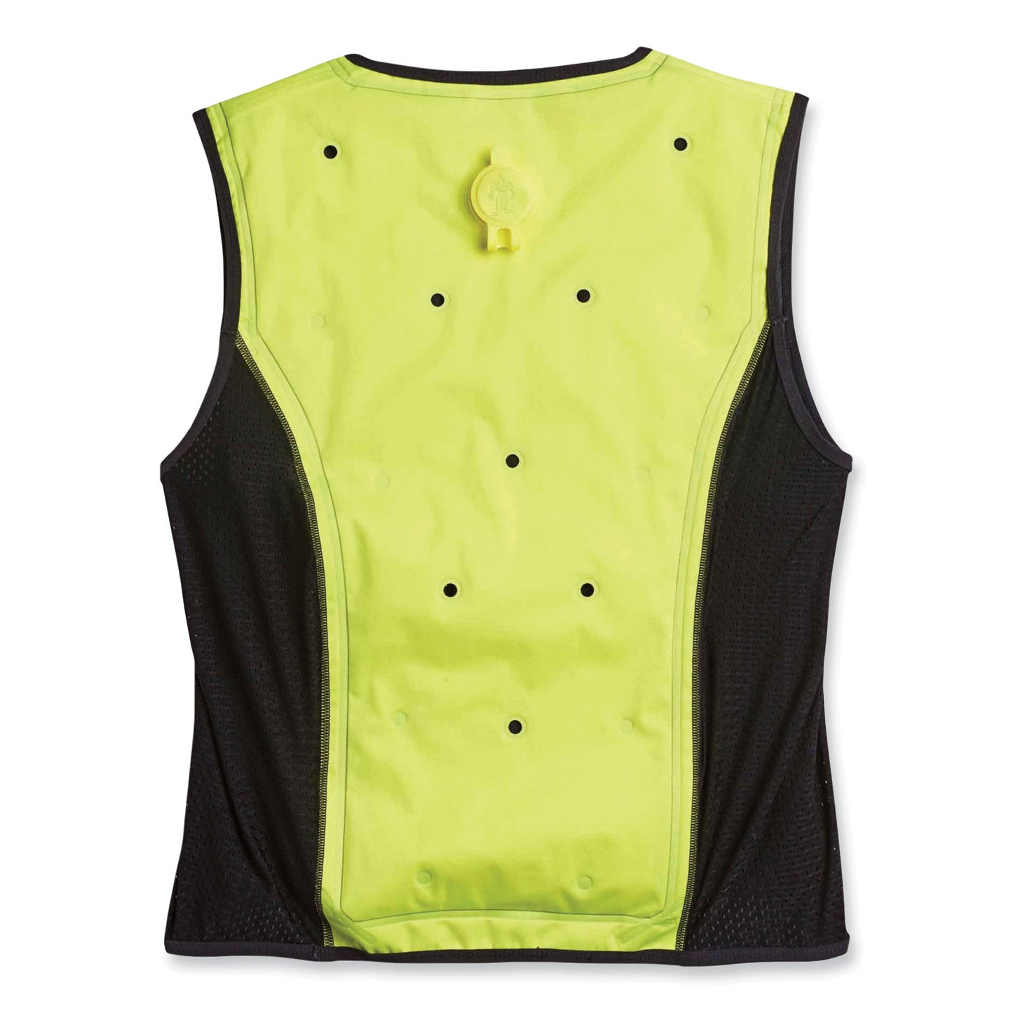 ergodyne Chill-Its 6685 Premium Dry Evaporative Cooling Vest with Zipper, Nylon, Medium, Lime (12673)