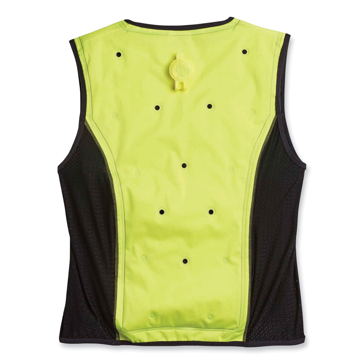 ergodyne Chill-Its 6685 Premium Dry Evaporative Cooling Vest with Zipper, Nylon, Medium, Lime (12673)