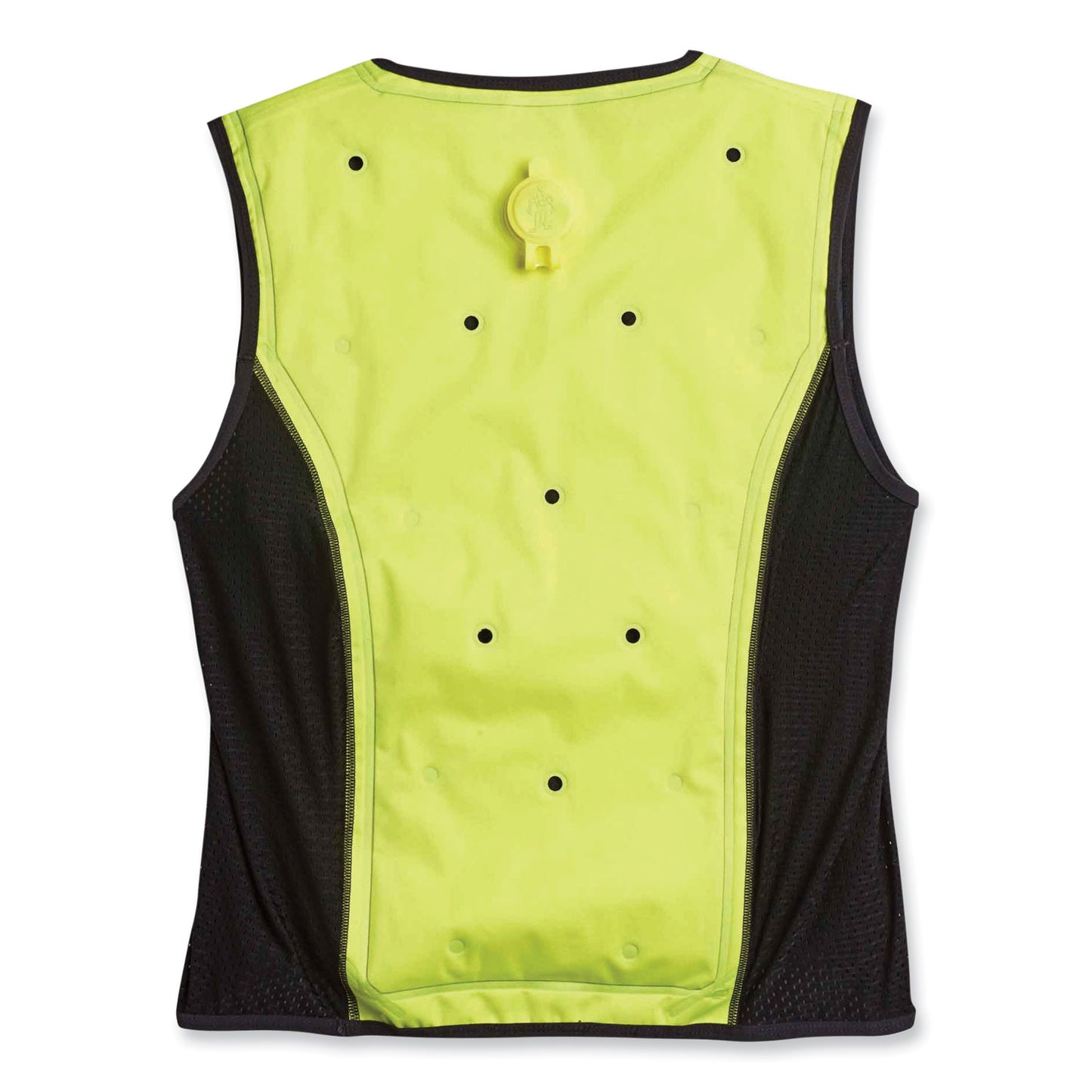 ergodyne Chill-Its 6685 Premium Dry Evaporative Cooling Vest with Zipper, Nylon, 3X-Large, Lime (12677)