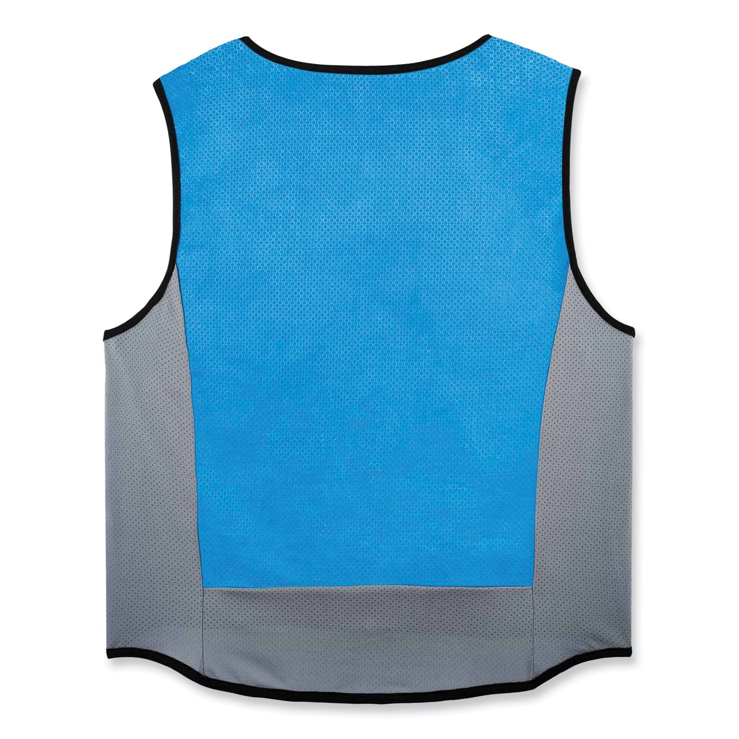 ergodyne Chill-Its 6667 Wet Evaporative PVA Cooling Vest with Zipper, PVA, Medium, Blue (12693)