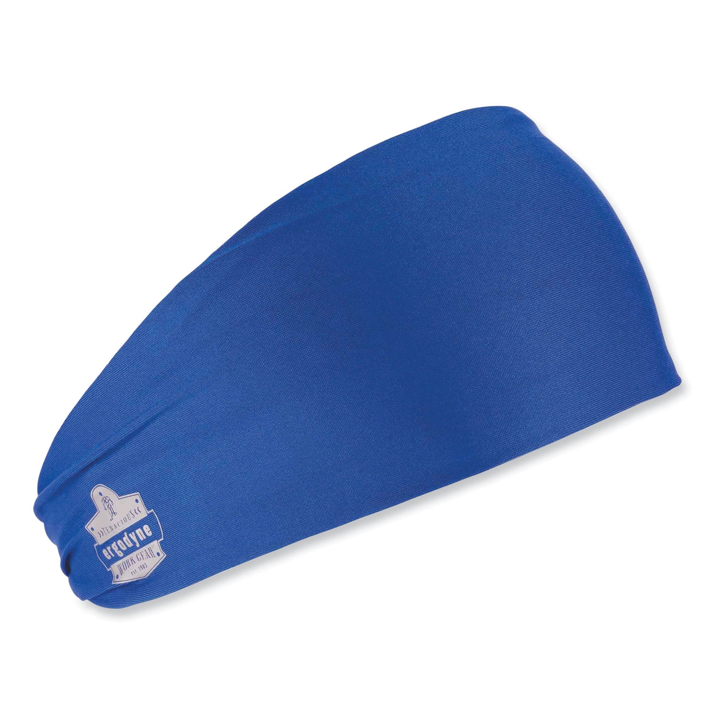 ergodyne Chill-Its 6634 Performance Knit Cooling Headband, Polyester/Spandex, One Size Fits Most, Blue (12701)