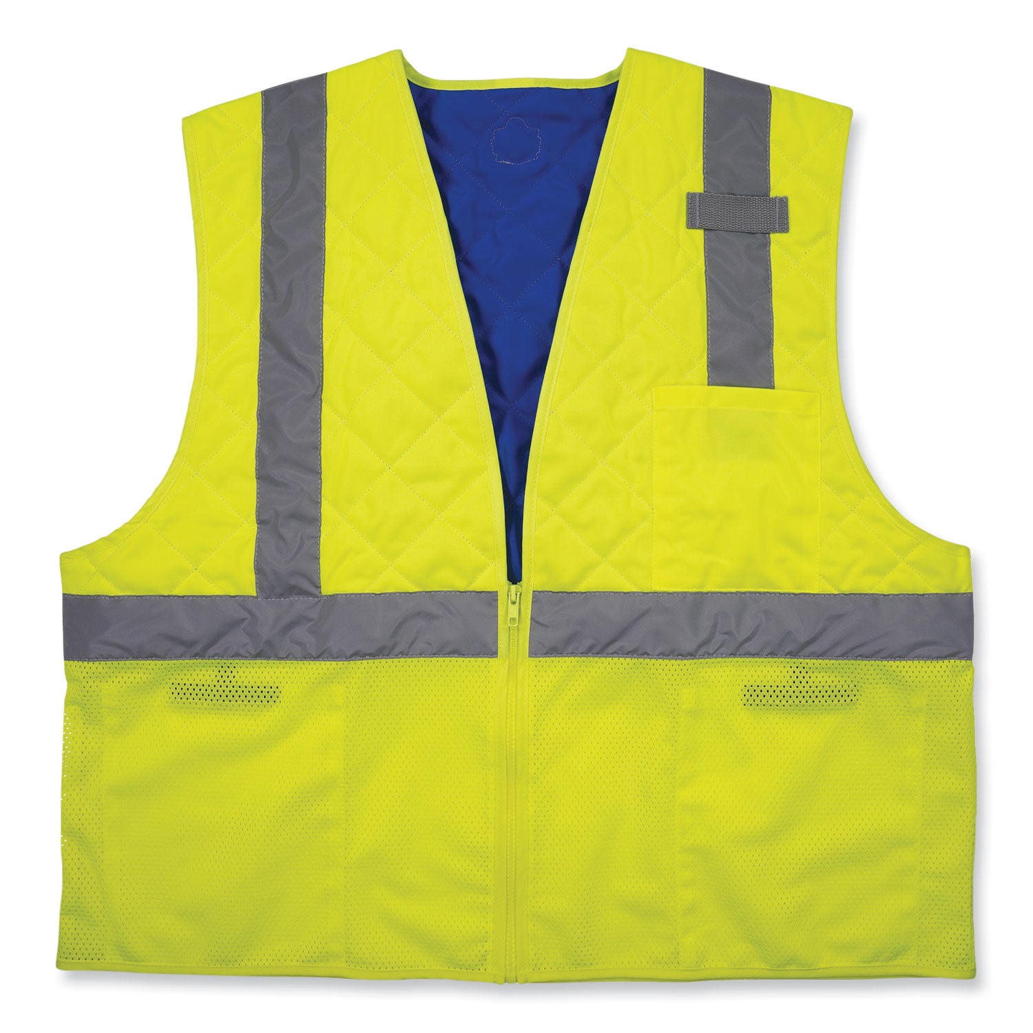 ergodyne Chill-Its 6668 Class 2 Hi-Vis Safety Cooling Vest, Polymer, Small, Lime (12712)