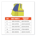 ergodyne Chill-Its 6668 Class 2 Hi-Vis Safety Cooling Vest, Polymer, 2X-Large, Lime (12716)