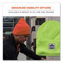 ergodyne N-Ferno 6806 Cuffed Rib Knit Winter Hat, One Size Fits Most, Lime (16806)