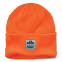 ergodyne N-Ferno 6806 Cuffed Rib Knit Winter Hat, One Size Fits Most, Orange (16807)