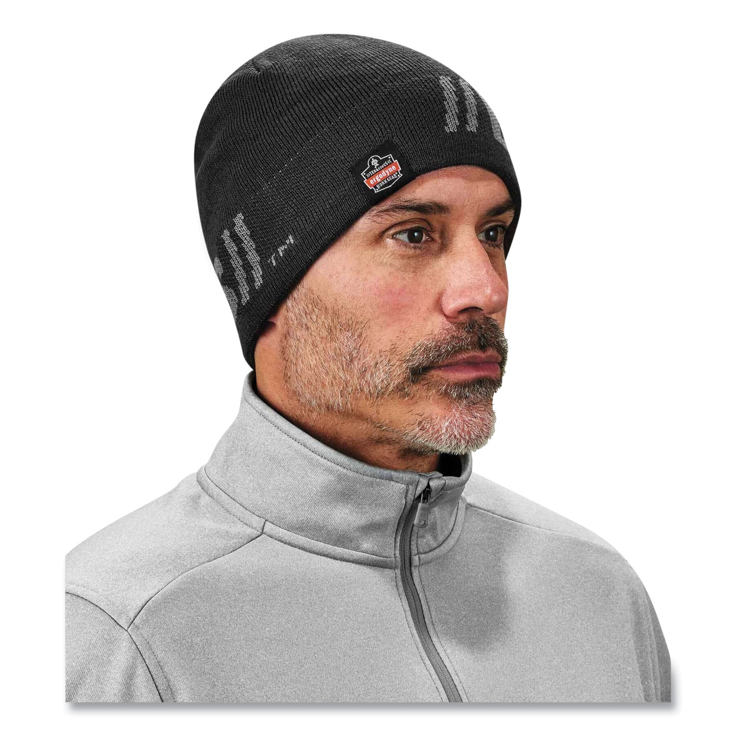 ergodyne N-Ferno 6819BT Be Tenacious Beanie, One Size Fits Most, Charcoal (16819BT)