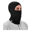 ergodyne N-Ferno 6844 Dual-Layer Balaclava Face Mask, Nylon/Spandex, One Size Fits Most, Black (16844)