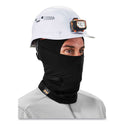 ergodyne N-Ferno 6844 Dual-Layer Balaclava Face Mask, Nylon/Spandex, One Size Fits Most, Black (16844)