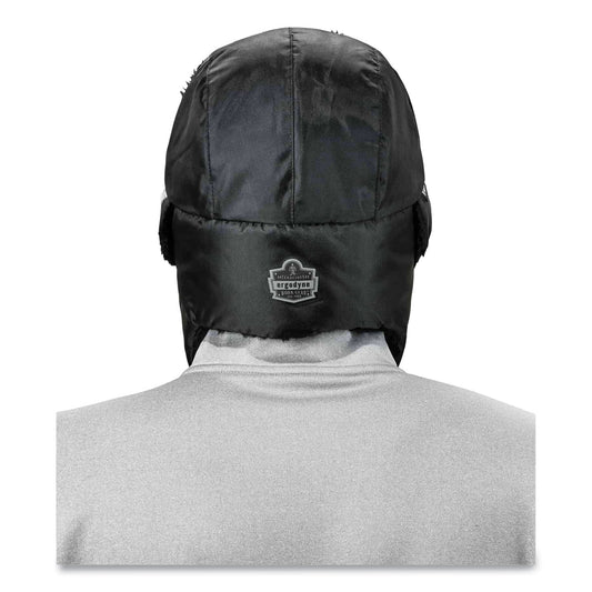 ergodyne N-Ferno 6802 Classic Trapper Hat, Large/X-Large, Black (16845)