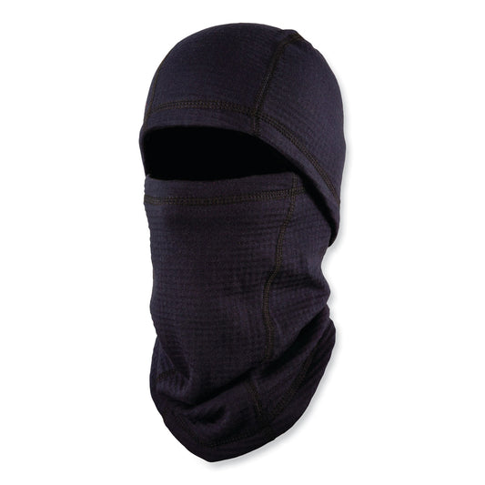 ergodyne N-Ferno 6847 FR Dual Compliant Balaclava Face Mask, Polartec FR Power Grid Fleece, One Size Fits Most, Navy (16848)