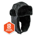 ergodyne N-Ferno 6802Z Zippered Trapper Hat, Large/X-Large, Black (16859)