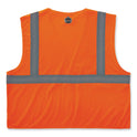 ergodyne GloWear 8210HL Class 2 Economy Mesh Hook and Loop Vest, Polyester, Large/X-Large, Orange (21015)