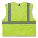 ergodyne GloWear 8210HL Class 2 Economy Mesh Hook and Loop Vest, Polyester, 2X-Large/3X-Large, Lime (21027)