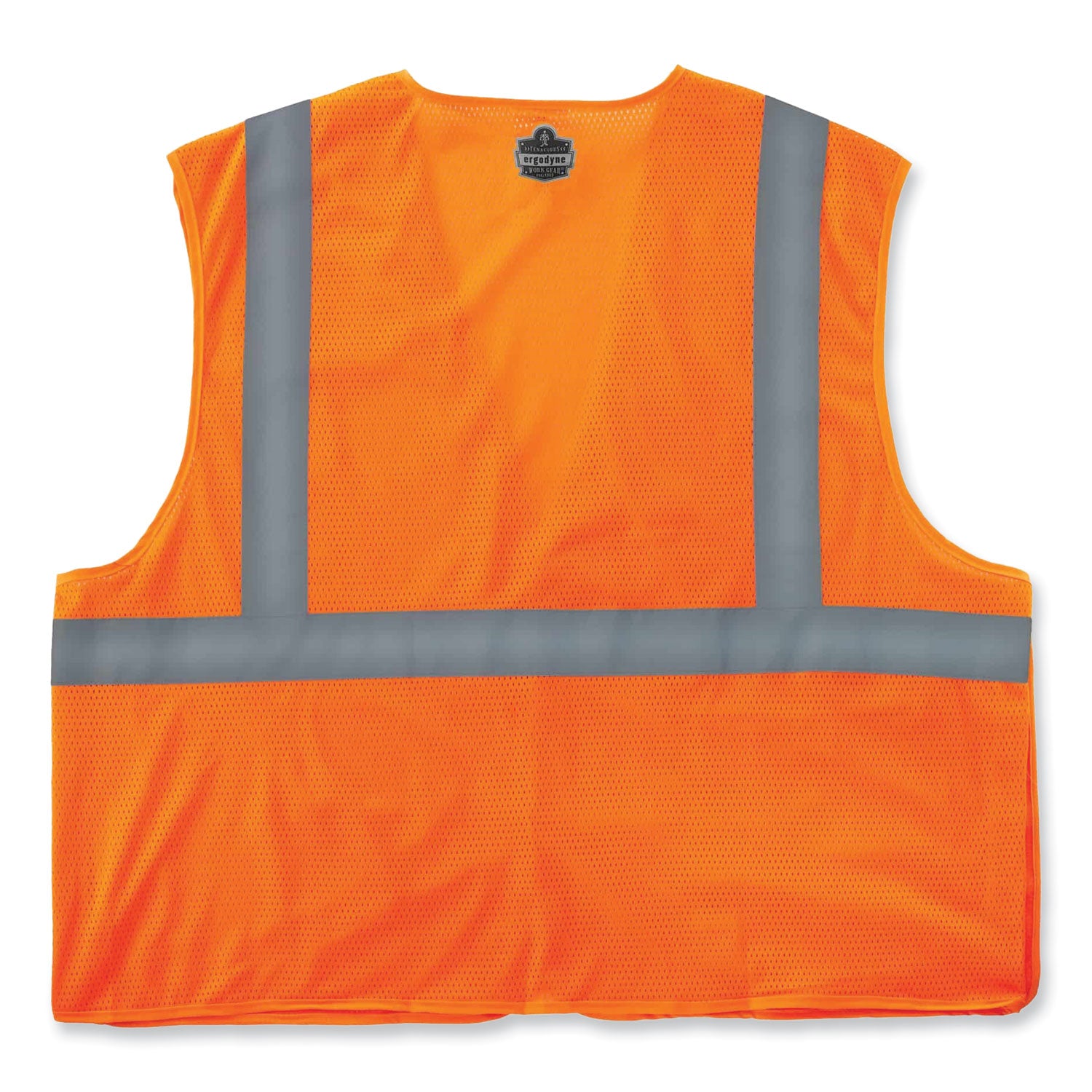 ergodyne GloWear 8215BA Class 2 Economy Breakaway Mesh Vest, Polyester, X-Small, Orange (21061)