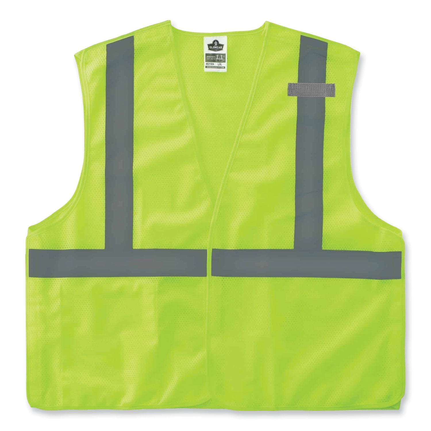 ergodyne GloWear 8215BA Class 2 Economy Breakaway Mesh Vest, Polyester, X-Small, Lime (21071)