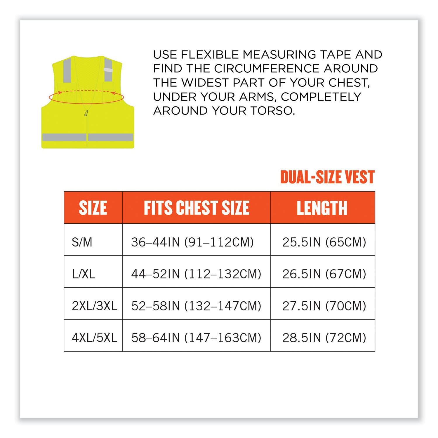 ergodyne GloWear 8215BA Class 2 Economy Breakaway Mesh Vest, Polyester, X-Small, Lime (21071)