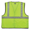 ergodyne GloWear 8216BA Class 2 Breakaway Mesh ID Holder Vest, Polyester, 4X-Large/5X-Large, Lime (21099)