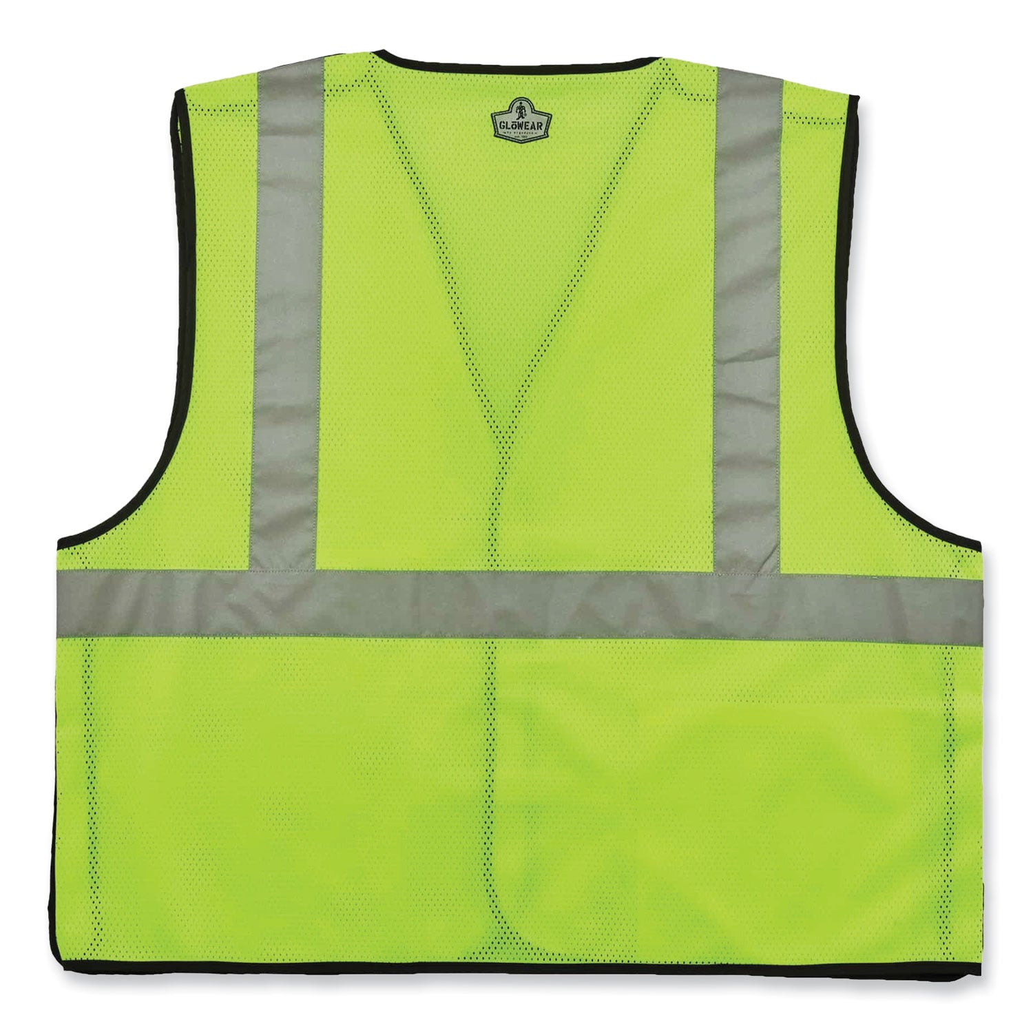 ergodyne GloWear 8216BA Class 2 Breakaway Mesh ID Holder Vest, Polyester, 4X-Large/5X-Large, Lime (21099)