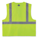 ergodyne GloWear 8220HL Class 2 Standard Mesh Hook and Loop Vest, Polyester, Small/Medium, Lime (21143)