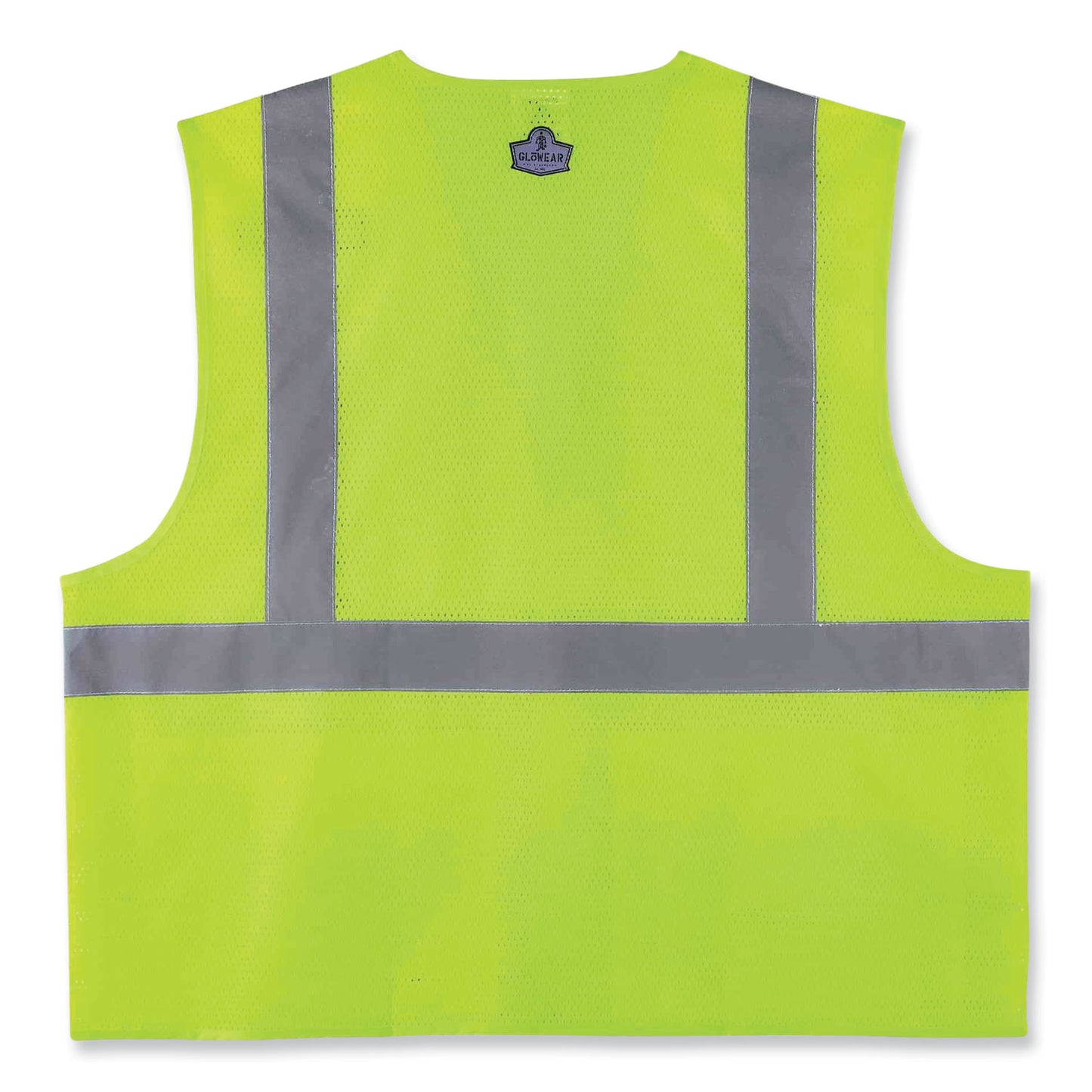 ergodyne GloWear 8220HL Class 2 Standard Mesh Hook and Loop Vest, Polyester, 2X-Large/3X-Large, Lime (21147)