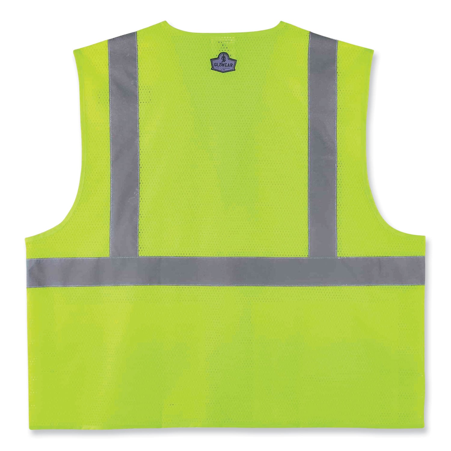 ergodyne GloWear 8220HL Class 2 Standard Mesh Hook and Loop Vest, Polyester, 2X-Large/3X-Large, Lime (21147)