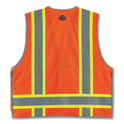 ergodyne GloWear 8254HDZ Class 2 Heavy-Duty Surveyors Zipper Vest, Polyester, 2X-Large/3X-Large, Orange (21457)