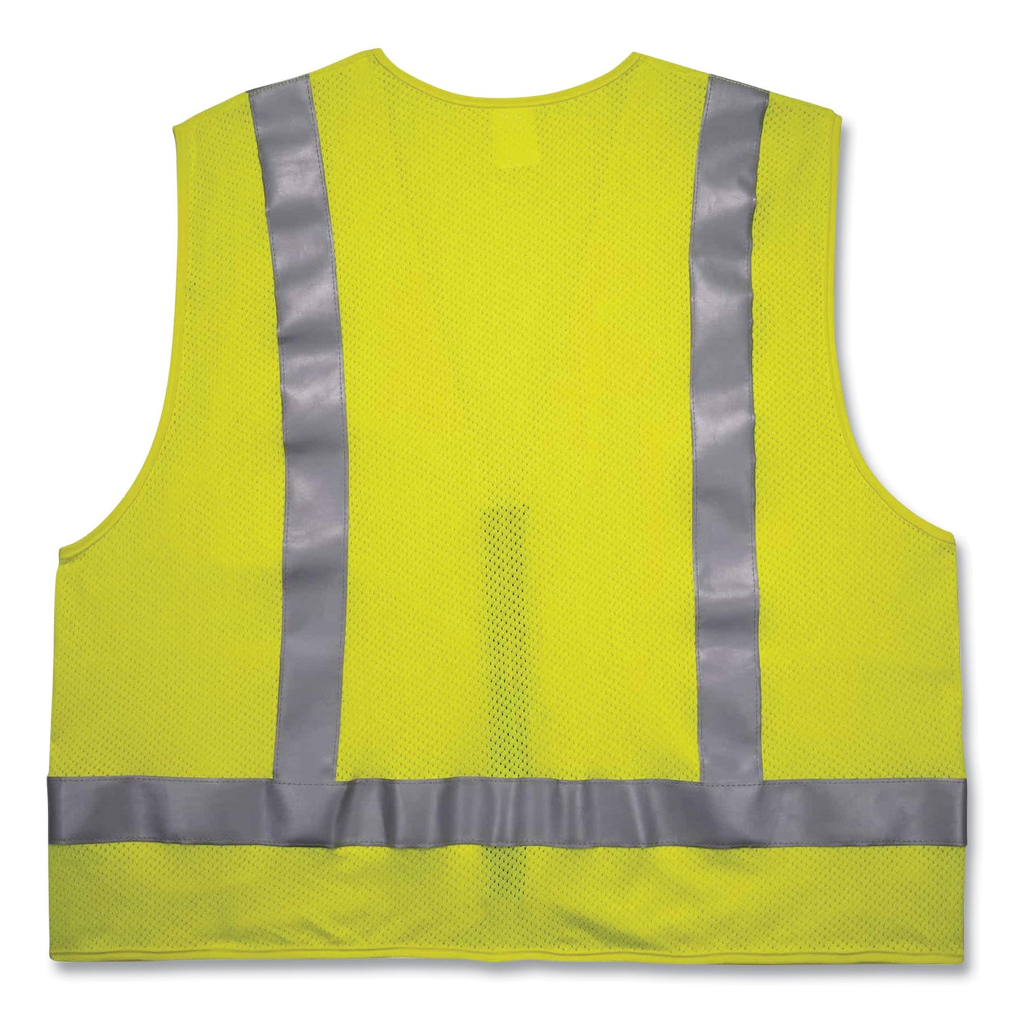 ergodyne GloWear 8262FRZ Class 2 FR Surveyor Zipper Vest, Tencel/Modacrylic/Para-aramid/Kevlar, Small/Medium, Lime (21483)