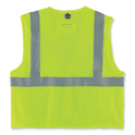 ergodyne GloWear 8260FRHL Class 2 FR Safety Hook and Loop Vest, Modacrylic/Kevlar, Small/Medium, Lime (21493)