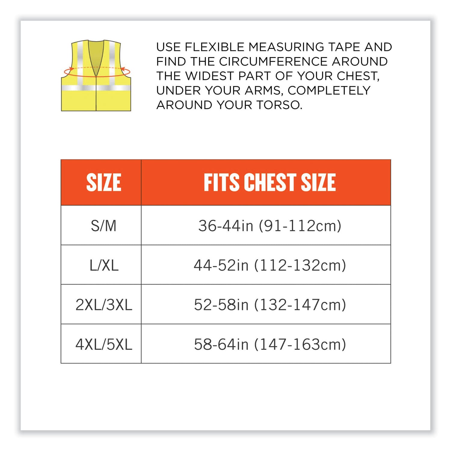 ergodyne GloWear 8260FRHL Class 2 FR Safety Hook and Loop Vest, Modacrylic/Kevlar, 4X-Large/5X-Large, Lime (21499)