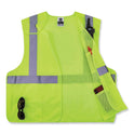 ergodyne GloWear 8217BA Class 2 Breakaway Mesh Vest, Polyester, Large/X-Large, Lime (21525)