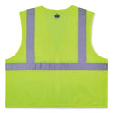 ergodyne GloWear 8256Z Class 2 Self-Extinguishing Zipper Vest, Polyester, 2X-Large/3X-Large, Lime (21577)