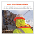 ergodyne GloWear 8005 Hi-Vis Hard Hat Neck Shade, 20 x 12.5, Lime (29053)