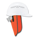 ergodyne GloWear 8006 Hi-Vis Hard Hat Neck Shade, 12.25 x 10.5, Orange (29061)