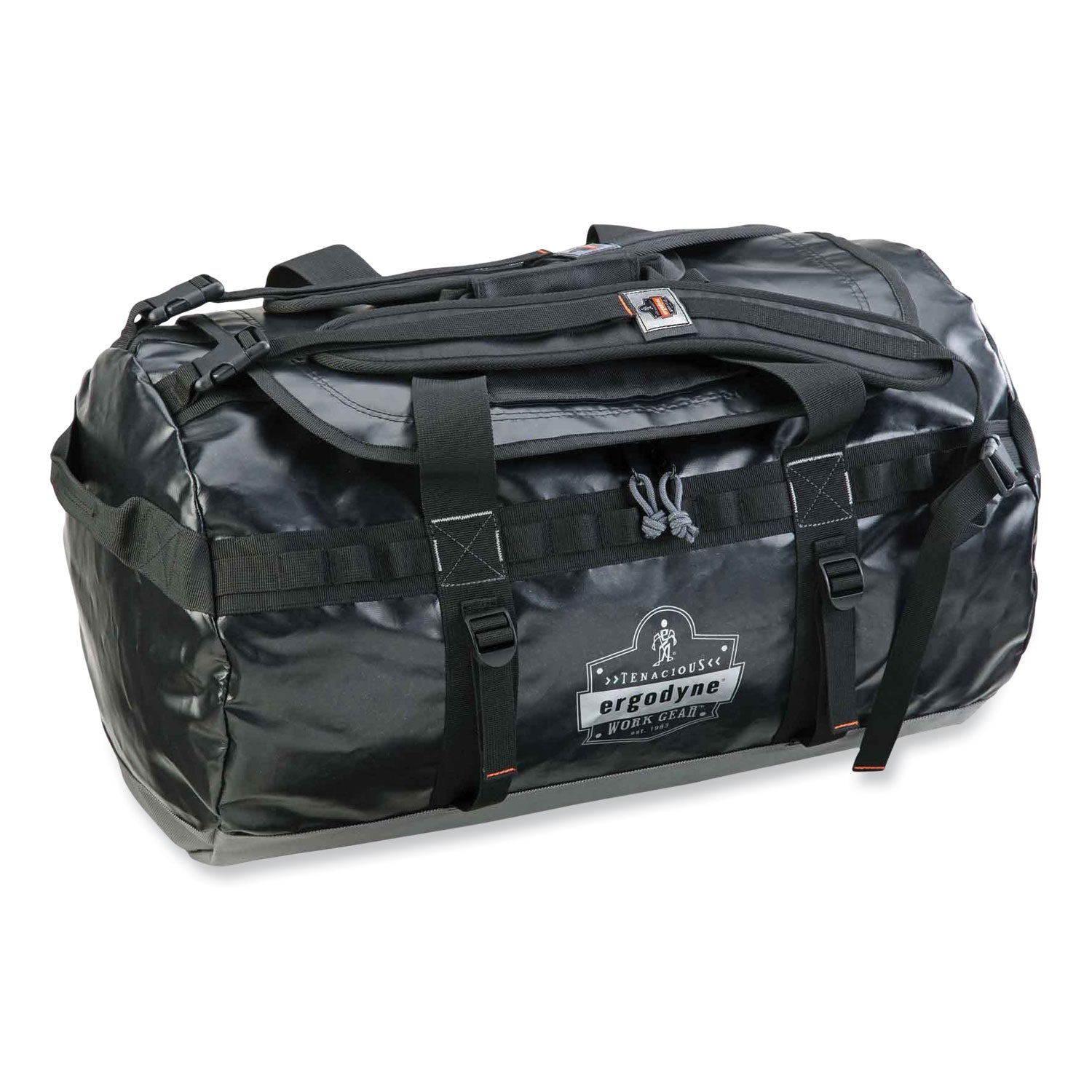 ergodyne Arsenal 5030 Water-Resistant Duffel Bag, Small, 13.5 x 23.5 x 13.5, Black (13030)