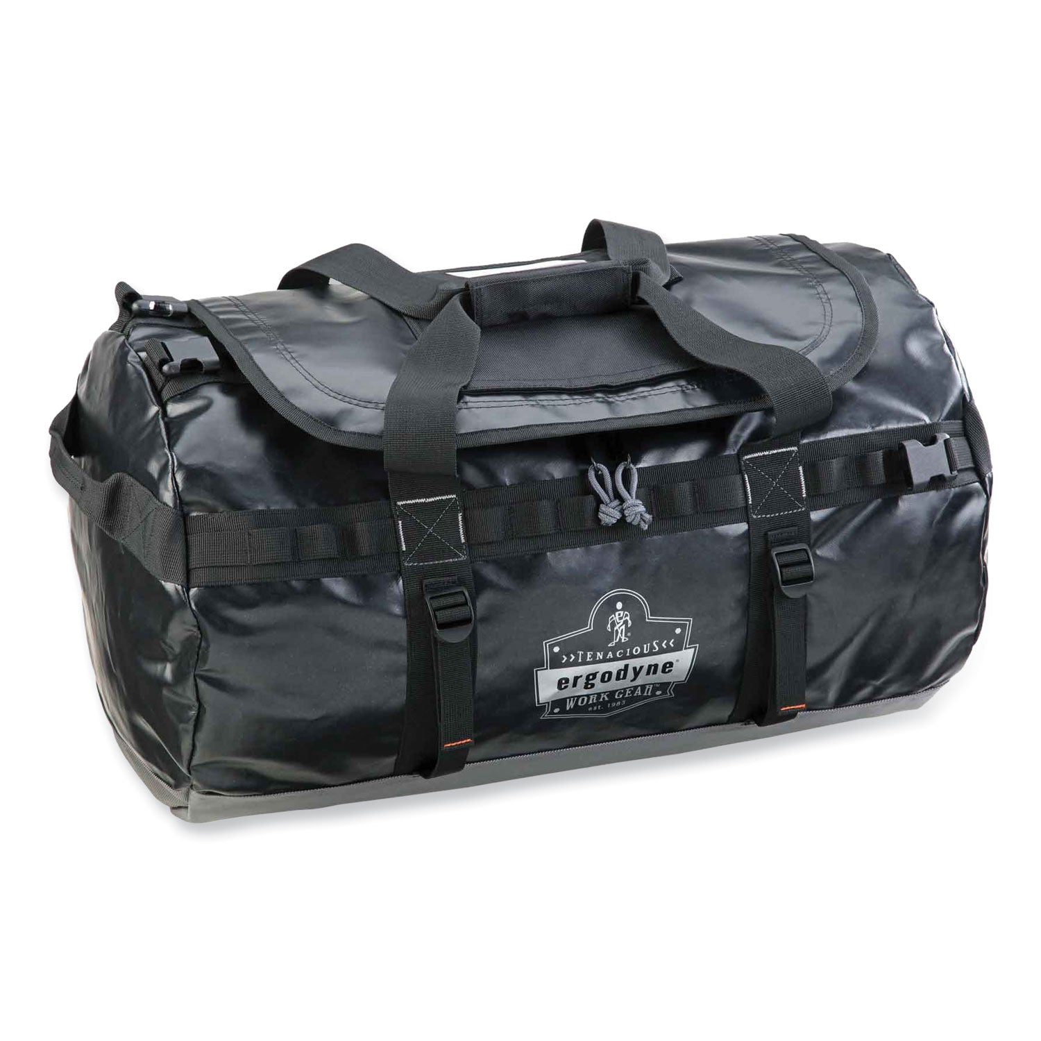 ergodyne Arsenal 5030 Water-Resistant Duffel Bag, Medium, 15.5 x 27 x 15.5, Black (13032)