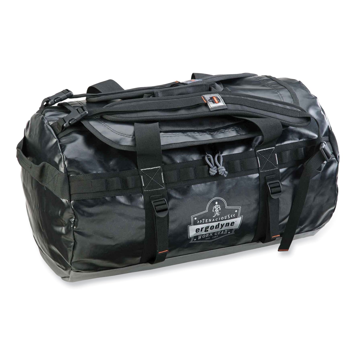 ergodyne Arsenal 5030 Water-Resistant Duffel Bag, Medium, 15.5 x 27 x 15.5, Black (13032)