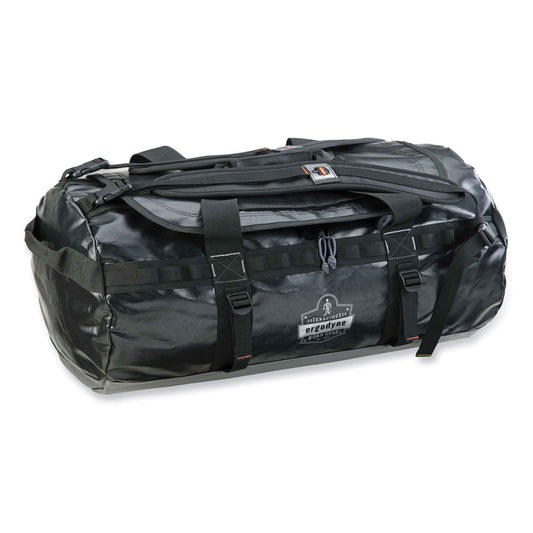 ergodyne Arsenal 5030 Water-Resistant Duffel Bag, Large, 18.5 x 31 x 18.5, Black (13034)