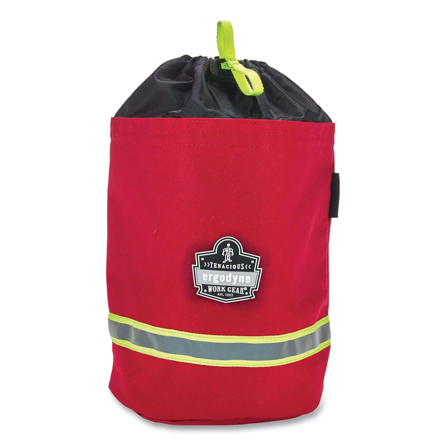 ergodyne Arsenal 5080L Fleece-Lined SCBA Mask Bag with Drawstring Closure, 8.5 x 8.5 x 14, Red (13081)