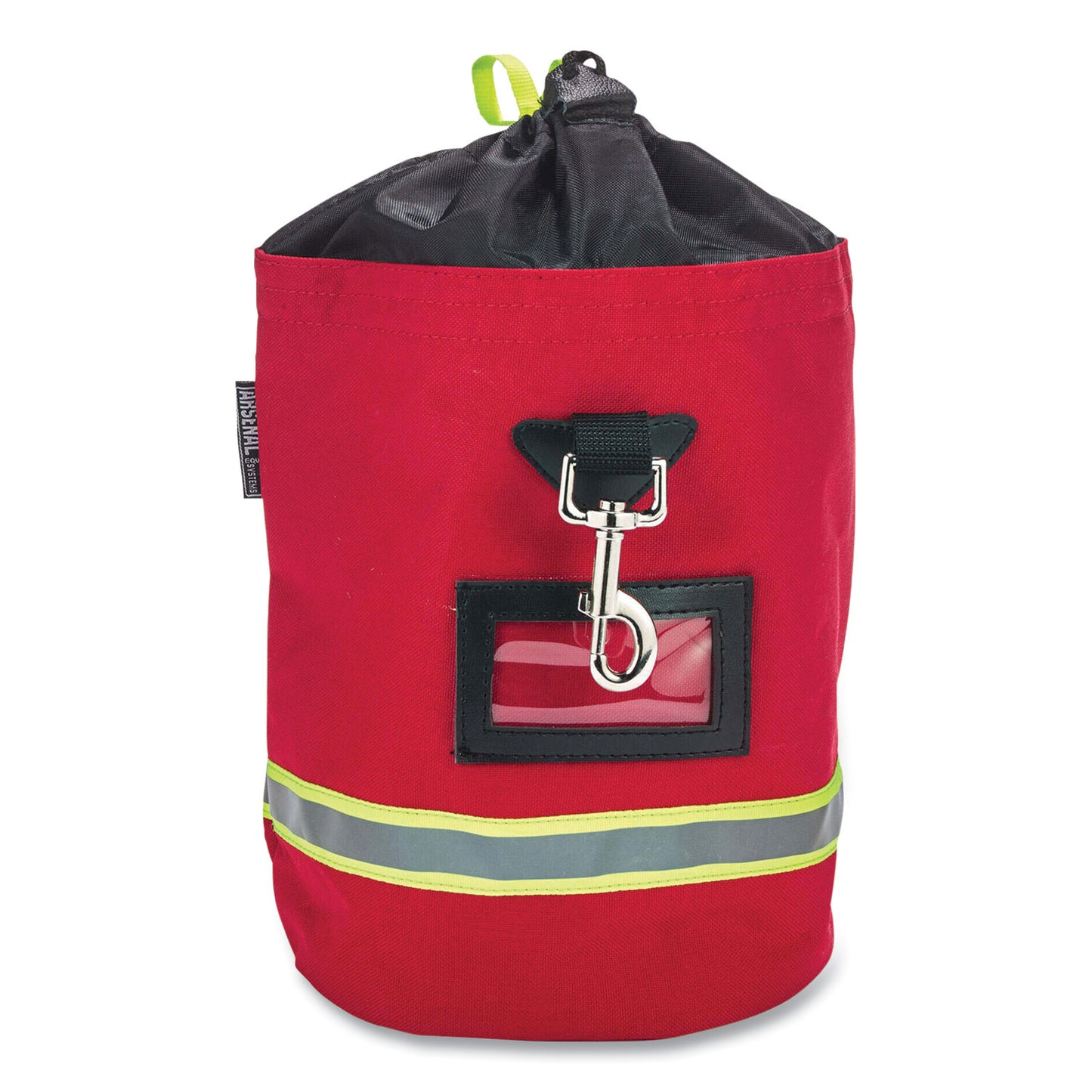 ergodyne Arsenal 5080L Fleece-Lined SCBA Mask Bag with Drawstring Closure, 8.5 x 8.5 x 14, Red (13081)